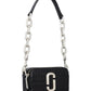 Marc Jacobs Logo Plaque Embossed Chain Shoulder Bag