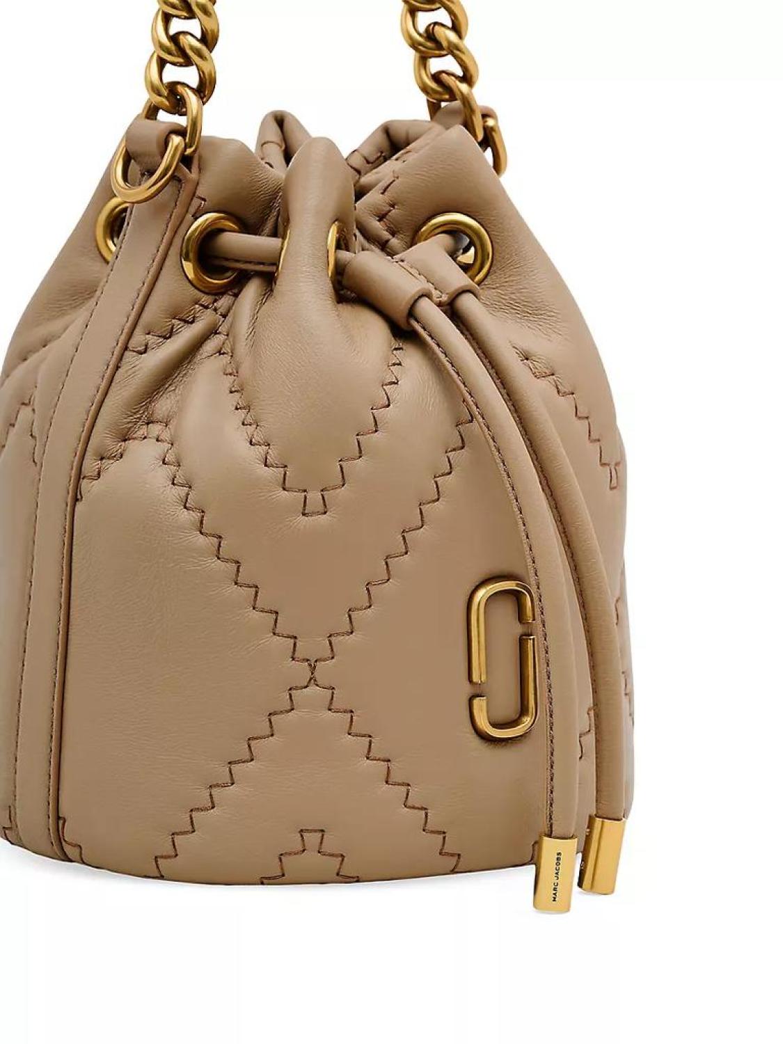 The Quilted Leather Bucket Bag