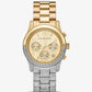Runway Pavé Two-Tone Watch