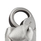 Ellie Metallic Pebbled Leather 3-D Elephant Top-Handle