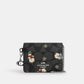 Coach Outlet Boxed Mini Wallet On A Chain In Signature Canvas With Snowman Print