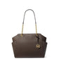 Jacquelyn Medium Top Zip Chain Tote