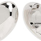 Silver 'The Charmed Bubble Heart Hoop' Earrings