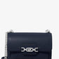 Heather Large Leather Shoulder Bag