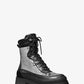 Rowan Embellished Leather Lace-Up Boot