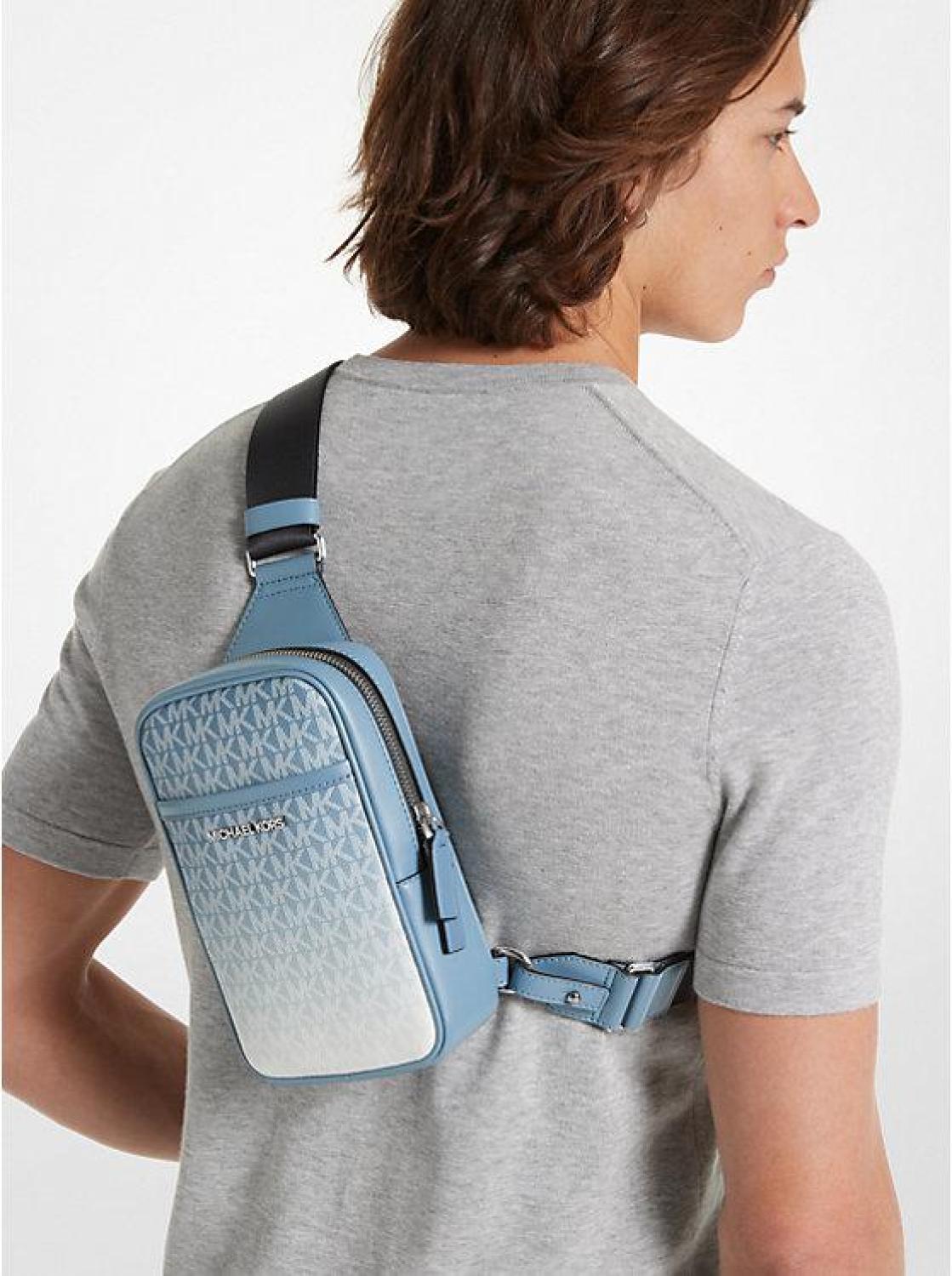 Cooper Medium Ombré Logo Sling Pack