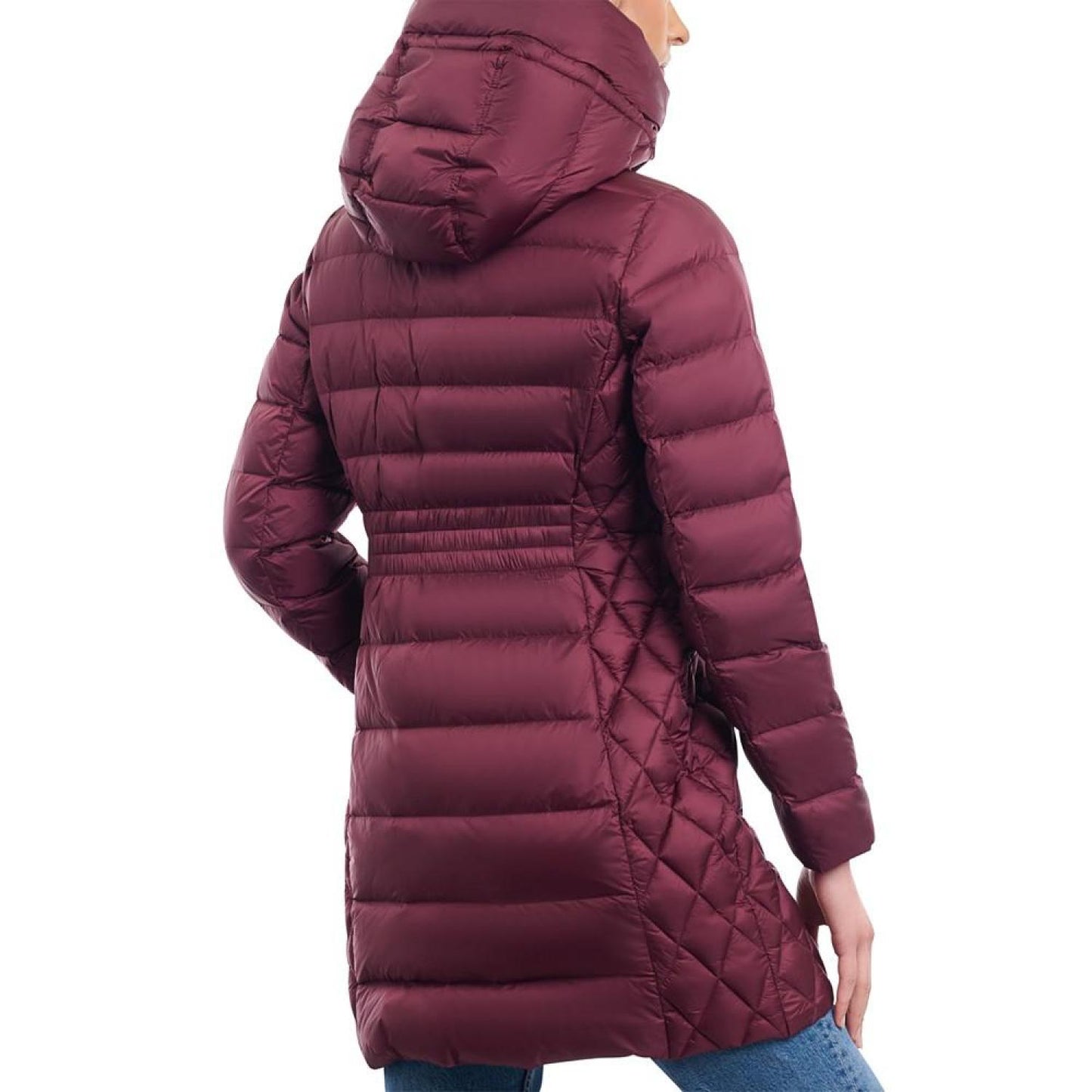 Women's Hooded Down Packable Puffer Coat, Created for Macy's