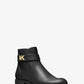 Jilly Faux Pebbled Leather Ankle Boot