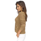 Women's V-Neck Signature-Snap Cardigan