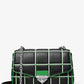 Soho Large Contrast Trim Quilted Faux Leather Shoulder Bag