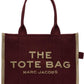 Burgundy 'The Jacquard Large Tote Bag' Tote