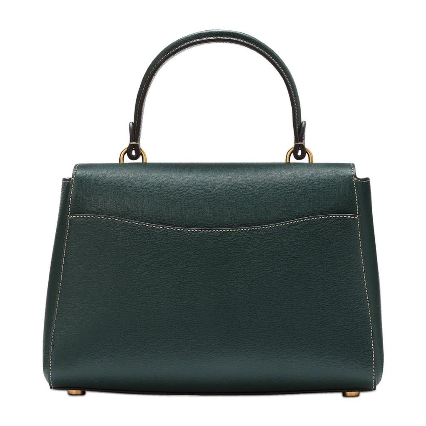 Katy Textured Leather Small Top Handle