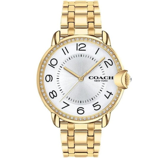 Coach Women's Arden White Dial Watch