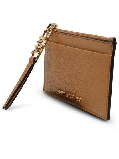 Michael Michael Kors Logo Lettering Zipped Wallet