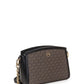 Michael Kors Logo Plaque Zipped Crossbody Bag