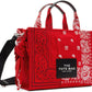 Red 'The Bandana' Medium Tote