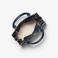 Hamilton Medium Signature Logo and Snake Embossed Satchel