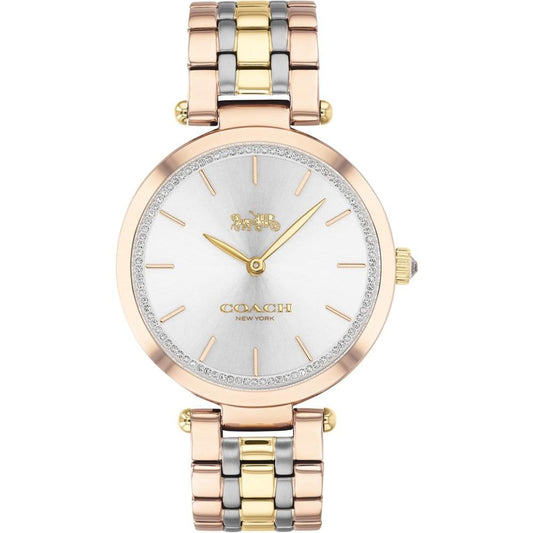 Women's Park Tri-Tone Stainless Steel Bracelet Watch 34mm