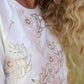 Kylee Short Sleeve Sweatshirt In Blush Blossom