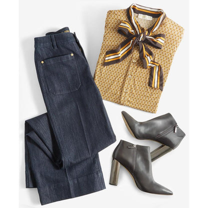 Women's Wide Flare-Leg Jeans, Regular & Petite