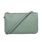 Furla Logo Debossed Top Zip Crossbody Bag