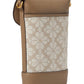 Spade Flower Jacquard North/South Crossbody