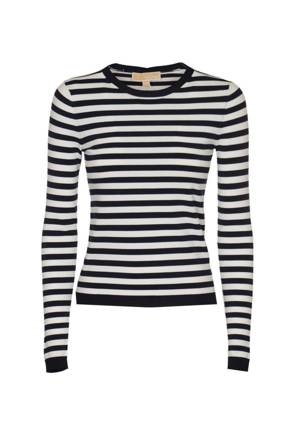 Michael Kors Striped Crewneck T-Shirt
