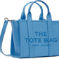 Blue 'The Leather Small' Tote