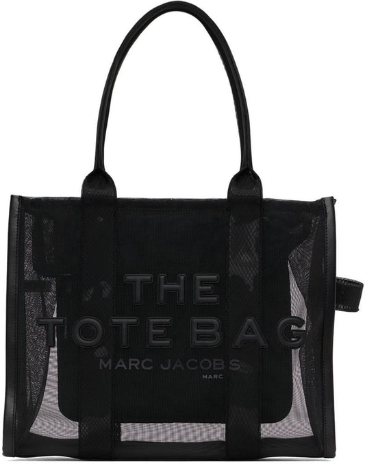 Black Large Mesh 'The Tote Bag' Tote