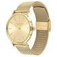 Men's Charles Gold-Tone Stainless Steel Mesh Bracelet Watch 41mm