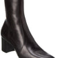 Saint Laurent XIV Zipped Leather Bootie
