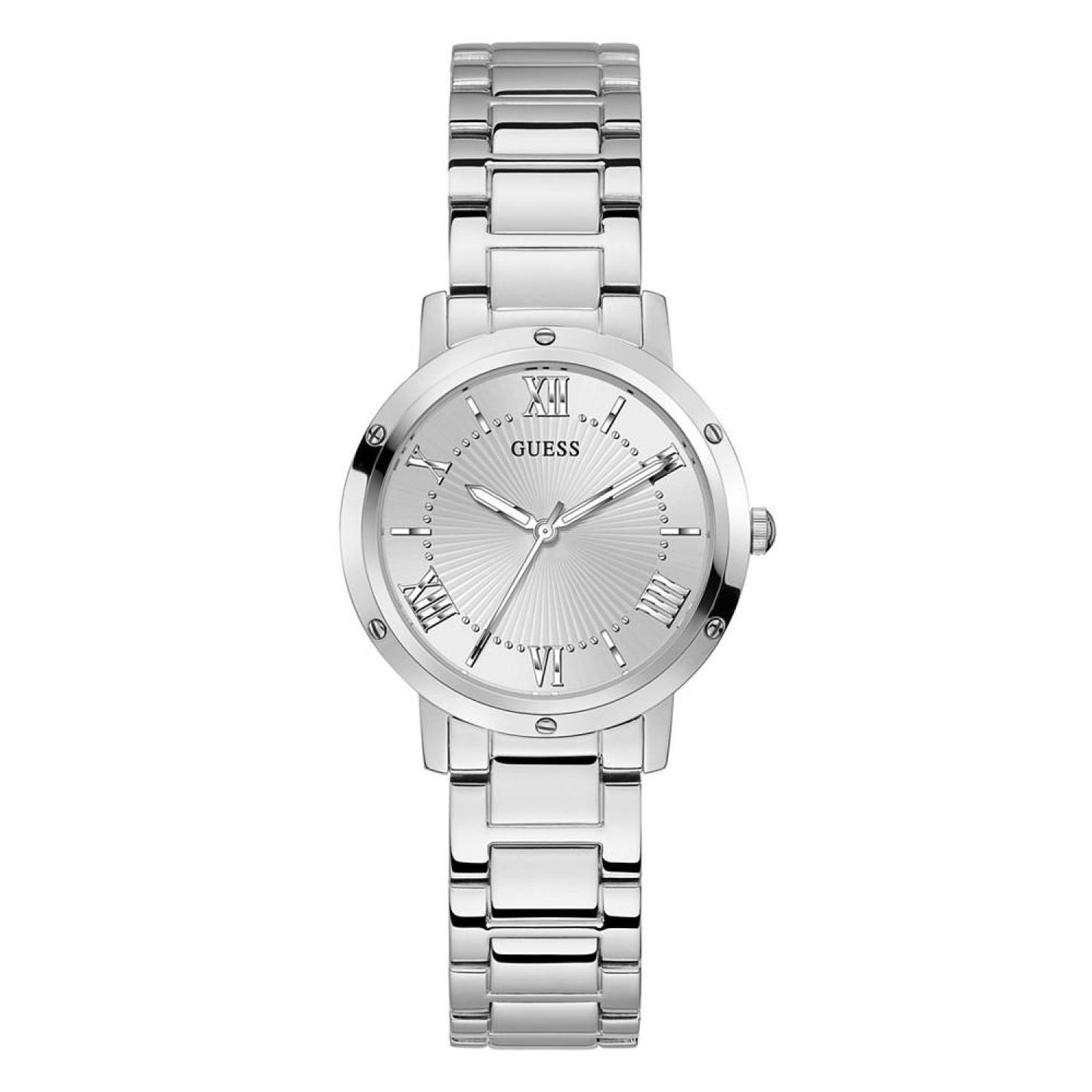 Women's Silver-Tone Stainless Steel Bracelet Watch, 34mm