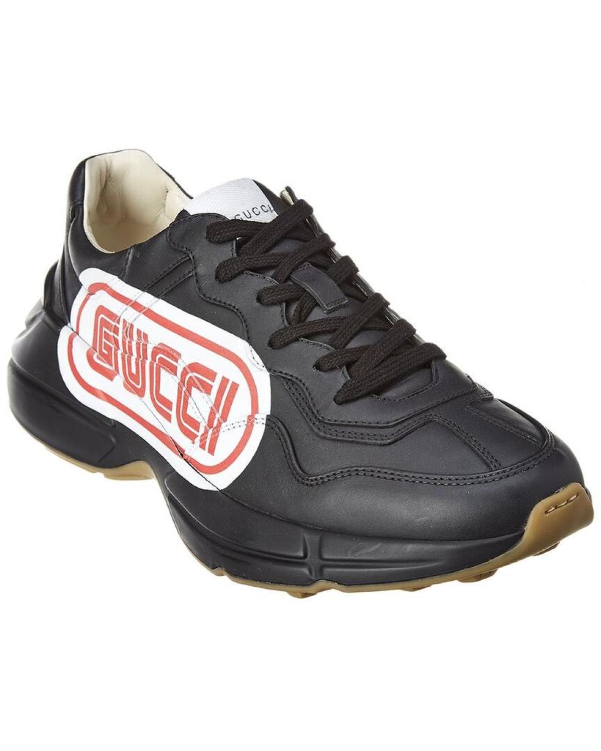 Gucci Rhyton Leather Sneaker