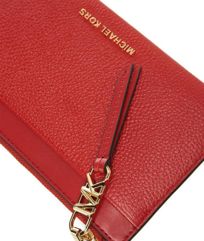 Michael Michael Kors Logo Plaque Zipped Wallet