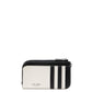 Noel Printed Leather Wristlet