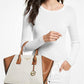 Avril Large Logo Top-Zip Satchel