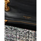 Evelyn Sequin Tweed Small Shoulder Crossbody