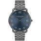 Men's Elliot Gray Stainless Steel Bracelet Watch 40mm