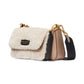 Double Up Faux Shearling Crossbody