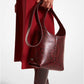 Dede Mini Python Embossed Leather Hobo Bag