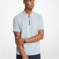 Cotton Half-Zip Polo Shirt