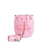 Marc Jacobs Teddy Flocked Logo Crossbody Bag