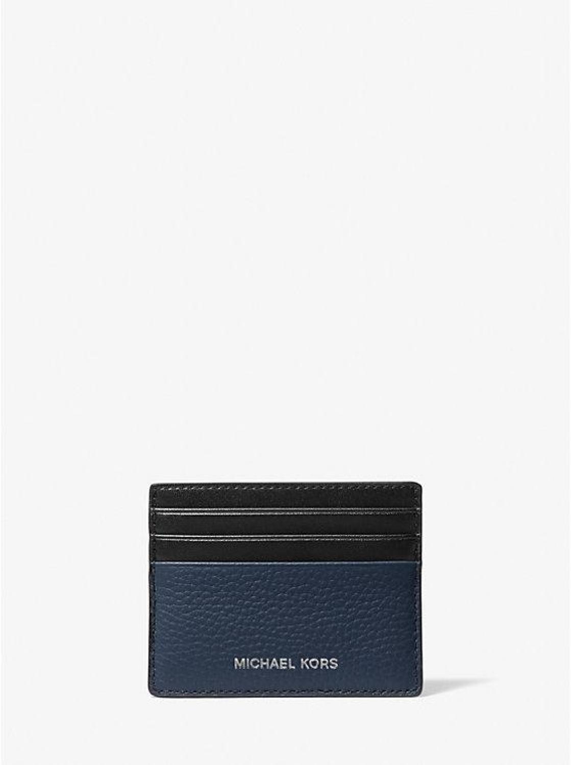 Cooper Pebbled Leather Tall Card Case