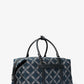 Varick Empire Logo Jacquard Duffel Bag