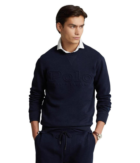 Logo Double-Knit Sweatshirt