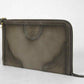 GUCCI Women's Duilio Brogue Zip Around Leather Clutch Bag