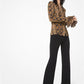 Wool-Serge Flared Trousers
