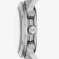 Oversized Runway Silver-Tone Watch