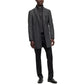 Men's Slim-Fit Patterned Coat
