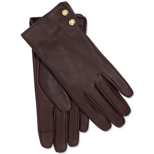 Women's Leather Touchscreen Gloves